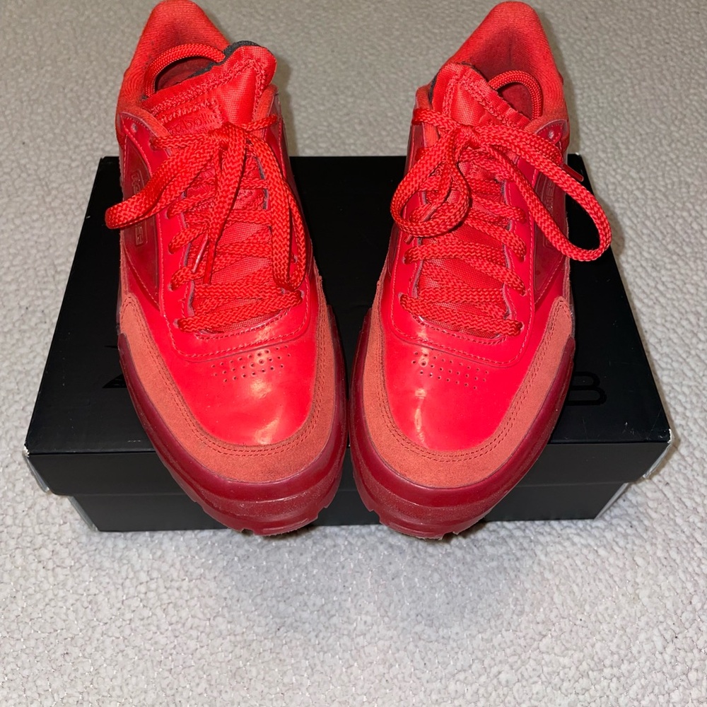 Cardi B Reebok Red Sneakers. Women’s size 7